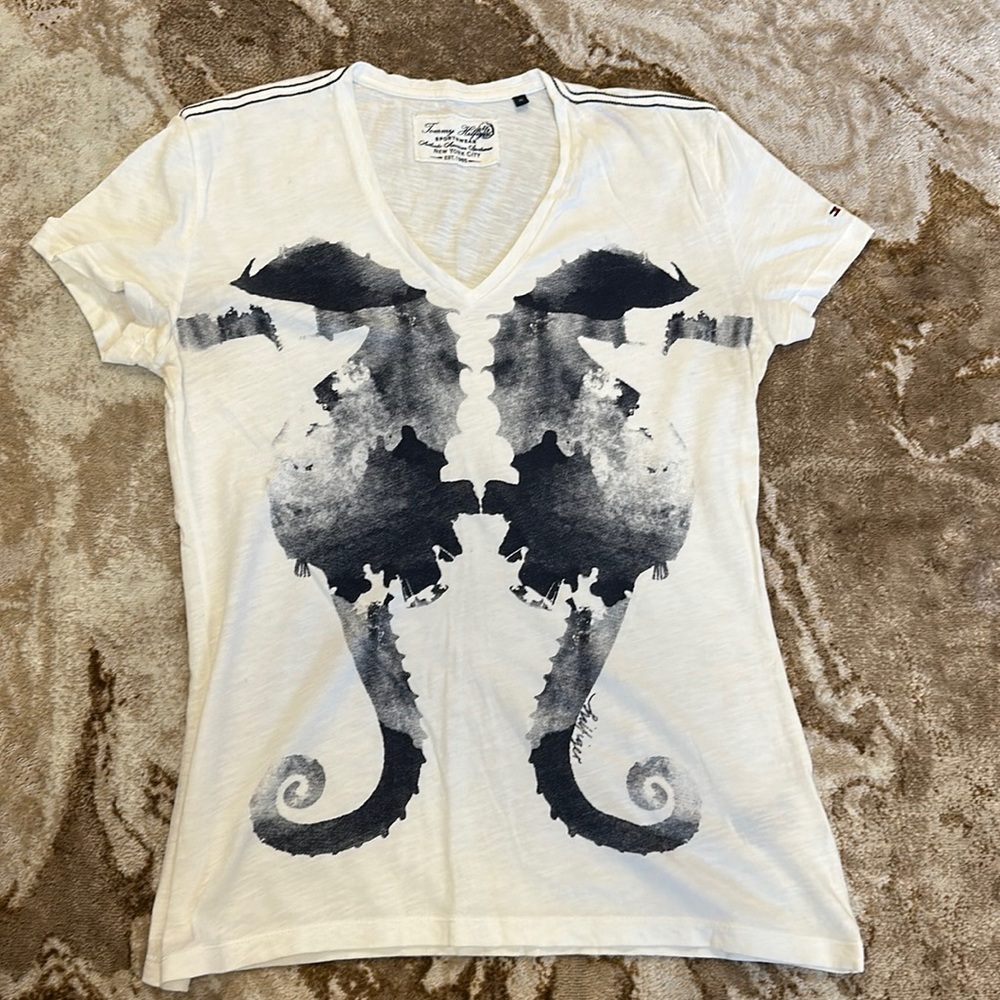 Tommy Hilfiger Women's‎ Cotton Graphic Top
